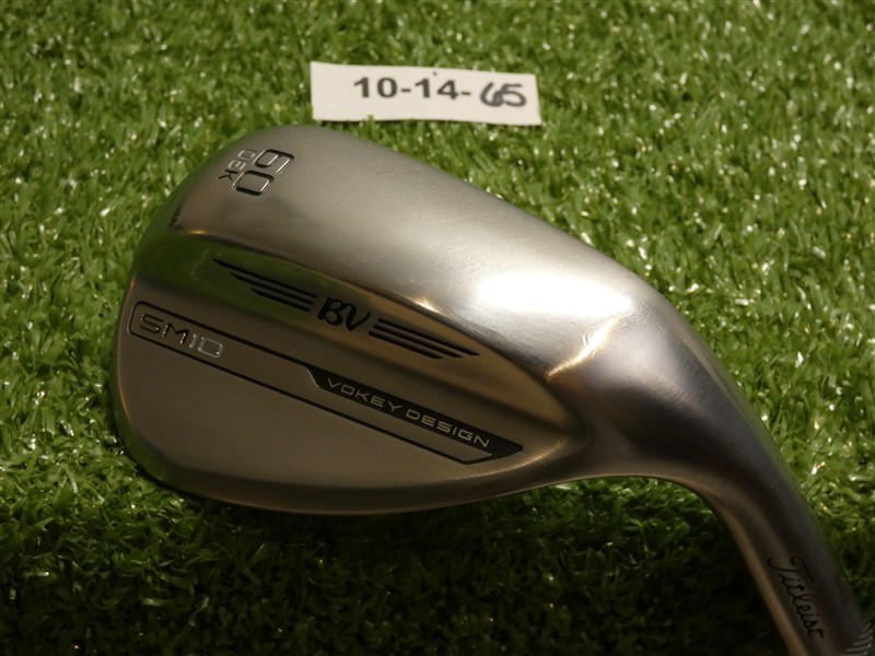 Titleist Vokey SM10 Tour Chrome 60* 06* Lob Wedge K Grind DG Steel Excellent