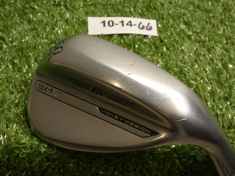 Titleist Vokey SM10 Tour Chrome 60* 12* Lob Wedge D Grind Dynamic Gold Steel