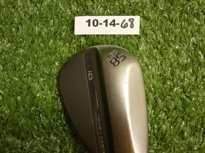 Titleist Vokey SM10 Nickel 58* 04* Lob Wedge T Grind Dynamic Gold Steel