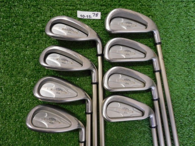 Callaway Steelhead X-14 Womens Irons 4-P & S Gems Ladies Graphite