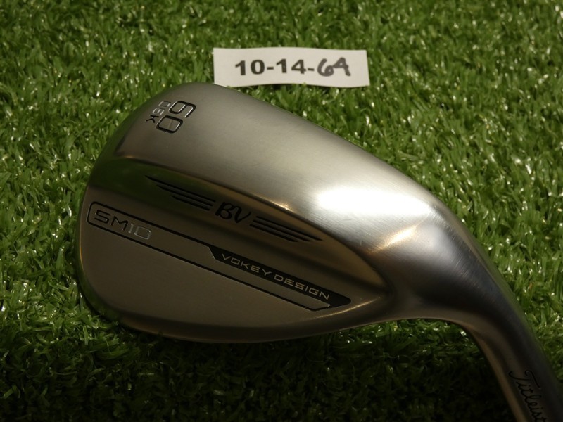 Titleist Vokey SM10 Tour Chrome 60* 06* Lob Wedge K Grind DG Steel Excellent