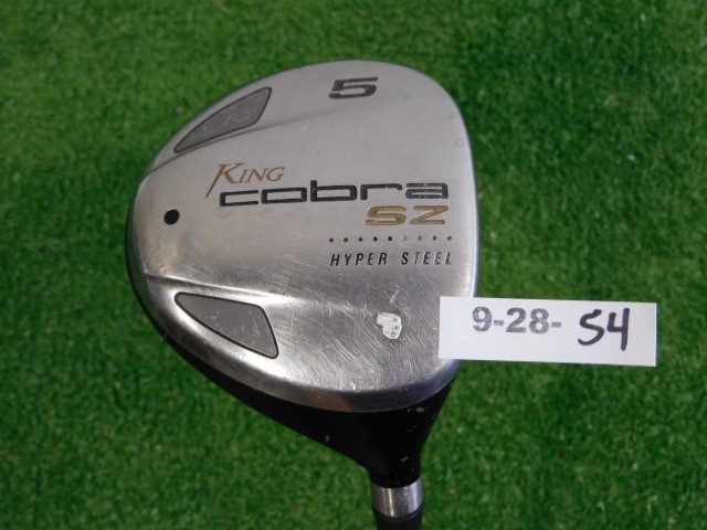 Cobra SZ Hyper Steel 5 Wood Proforce Gold 75 Stiff Graphite 42″