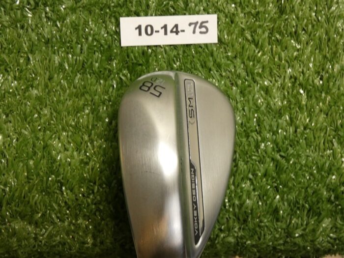 Titleist Vokey SM10 Left Hand 58* 12* Lob Wedge D Grind Dynamic Gold Steel Mint