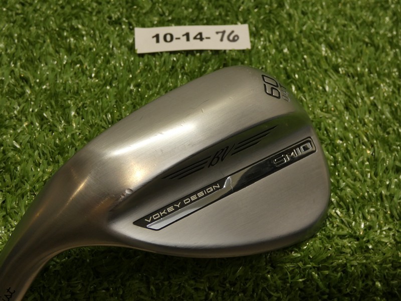 Titleist Vokey SM10 Left Hand 60* 04* Lob Wedge T Grind Dynamic Gold Steel Mint