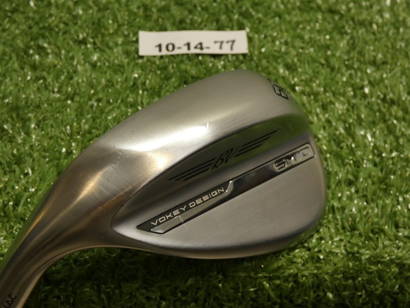 Titleist Vokey SM10 Left Hand 60* 12* Lob Wedge D Grind Dynamic Gold Steel Mint