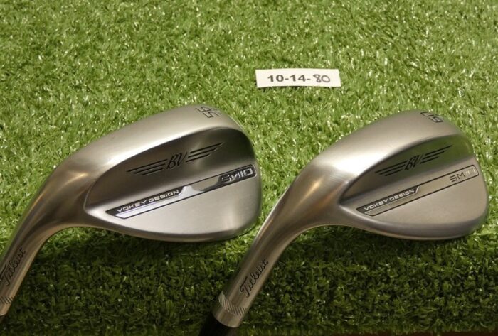 Titleist Vokey SM10 Left Hand 56/60* 14* Sand/Lob Wedge Set DG Steel Mint