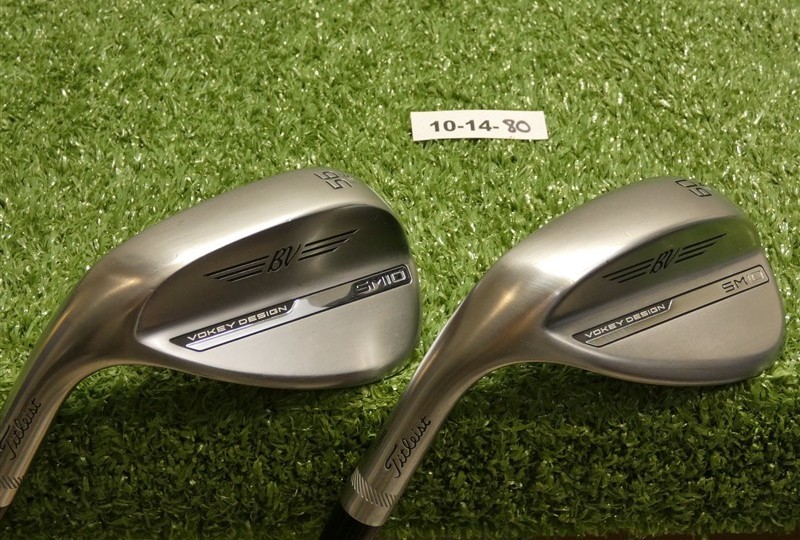 Titleist Vokey SM10 Left Hand 56/60* 14* Sand/Lob Wedge Set DG Steel Mint