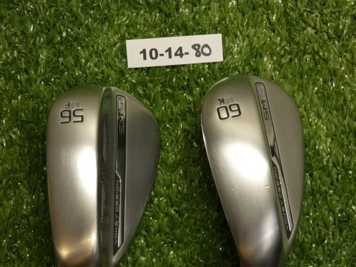 Titleist Vokey SM10 Left Hand 56/60* 14* Sand/Lob Wedge Set DG Steel Mint