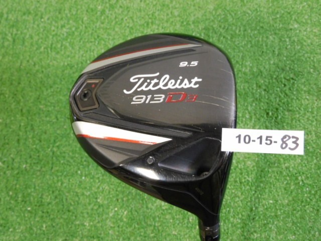 Titleist 913D3 9.5* Driver Aldila RIP alpha 60 Stiff Graphite