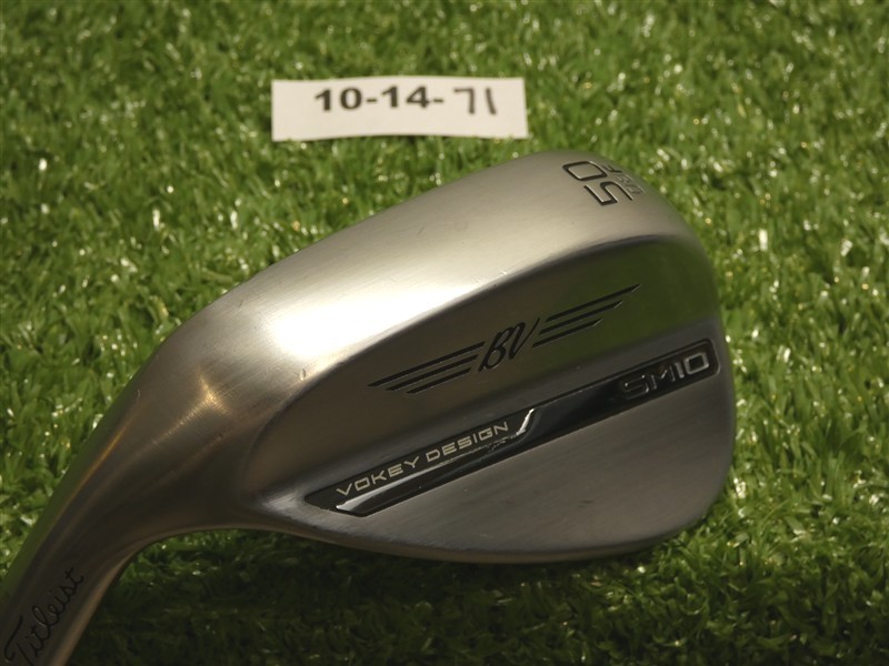 Titleist Vokey SM10 Left Hand 50* 8* Gap Wedge F Grind Dynamic Gold Steel Mint