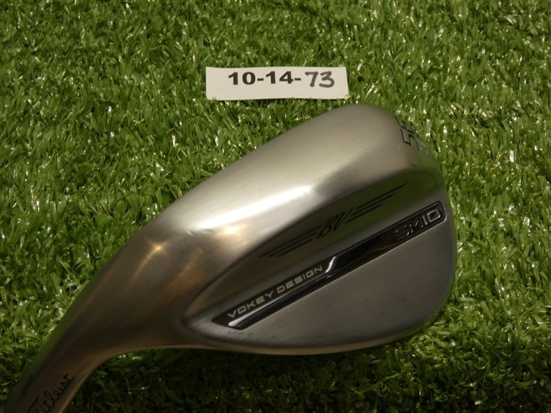 Titleist Vokey SM10 Left Hand 56* 08* Sand Wedge M Grind Dynamic Gold Steel Mint
