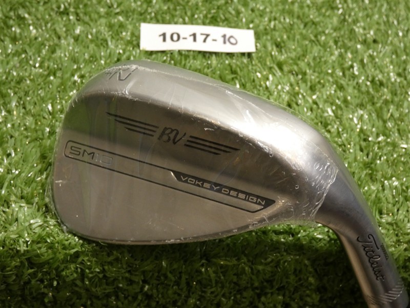 Titleist Vokey SM10 Tour Chrome 52* 12* Gap Wedge F Grind Dynamic Gold Steel New