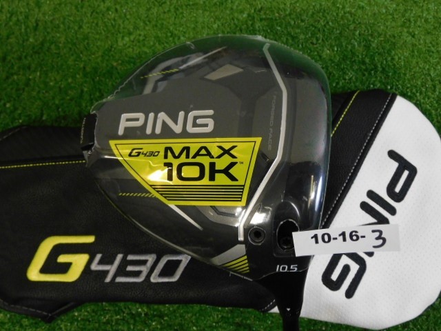 PING G430 Max 10K 10.5* Driver Alta CB 50 Senior Graphite with Headcover New