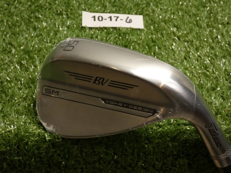 Titleist Vokey SM10 Tour Chrome 50* 12* Gap Wedge F Grind Dynamic Gold Steel New