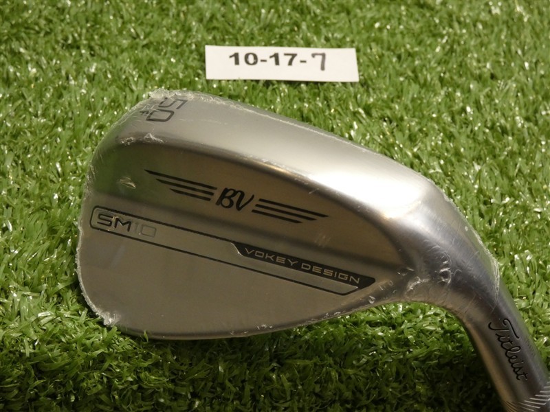 Titleist Vokey SM10 Tour Chrome 50* 12* Gap Wedge F Grind Dynamic Gold Steel New