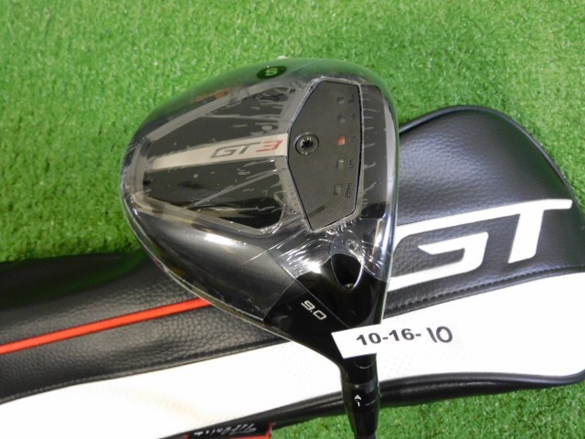Titleist GT3 9.0* Driver HZRDUS Black 5G 60g 6.0 Stiff Graphite w Headcover New