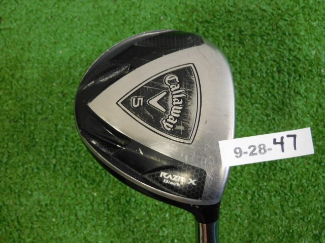 Callaway RAZR X Black 19* 5 Wood 60g Stiff Graphite 42″