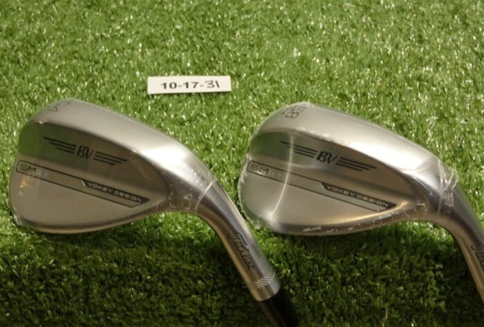 Titleist Vokey SM10 Tour Chrome 54/58* 14* Sand/Lob Wedge Set DG Steel New