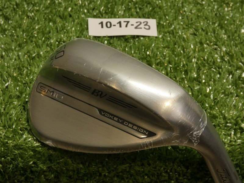 Titleist Vokey SM10 Tour Chrome 60* 08* Lob Wedge M Grind Dynamic Gold Steel New