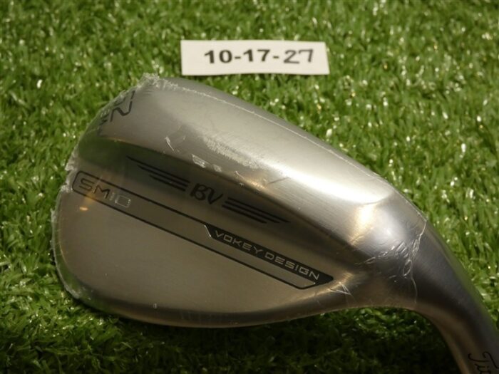 Titleist Vokey SM10 Tour Chrome 62* 08* Lob Wedge M Grind Dynamic Gold Steel New