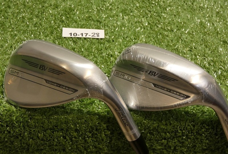Titleist Vokey SM10 Tour Chrome 54/58* 08* Sand/Lob Wedge Set DG Steel New