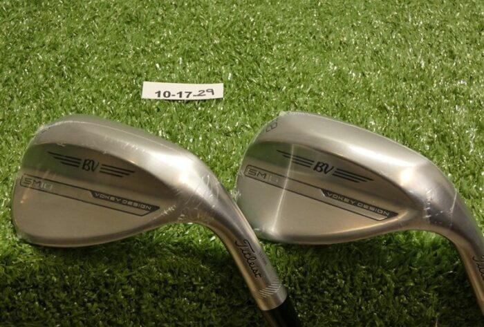 Titleist Vokey SM10 Tour Chrome 54/58* 12* Sand/Lob Wedge Set DG Steel New