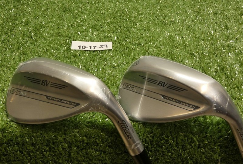 Titleist Vokey SM10 Tour Chrome 54/58* 12* Sand/Lob Wedge Set DG Steel New