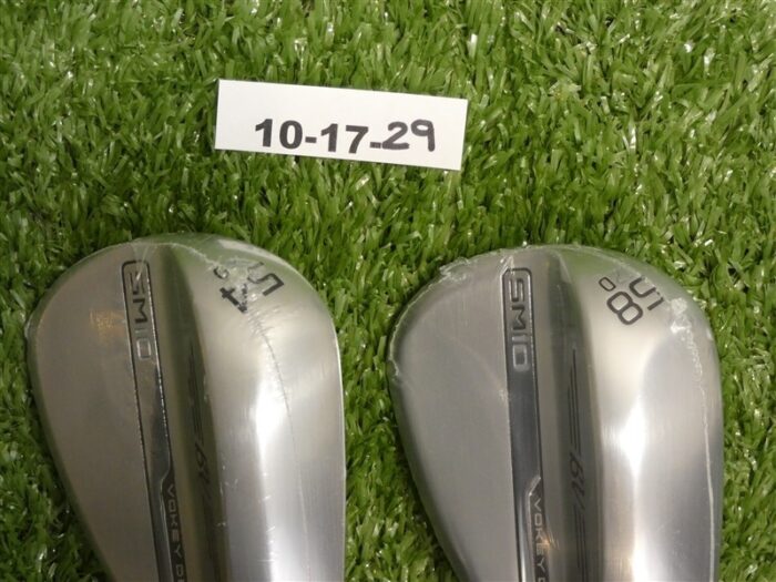 Titleist Vokey SM10 Tour Chrome 54/58* 12* Sand/Lob Wedge Set DG Steel New