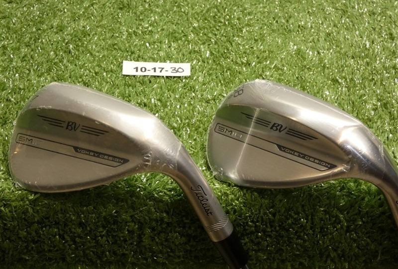 Titleist Vokey SM10 Tour Chrome 54/58* 12* Sand/Lob Wedge Set DG Steel New