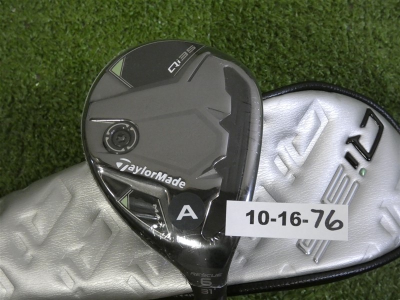 TaylorMade 2025 Qi35 Max 31* 6 Hybrid Rescue AirSpeeder 50 A Senior with HC New