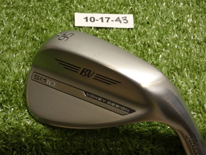Titleist Vokey SM10 Tour Chrome 56* 14* Sand Wedge F Grind Dynamic Gold Steel
