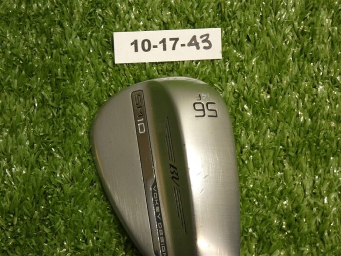 Titleist Vokey SM10 Tour Chrome 56* 14* Sand Wedge F Grind Dynamic Gold Steel