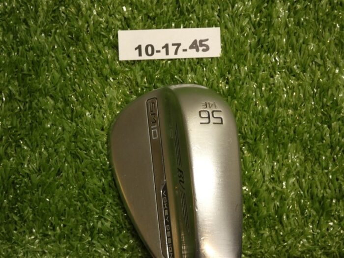 Titleist Vokey SM10 Tour Chrome 56* 14* Sand Wedge F Grind Dynamic Gold Steel