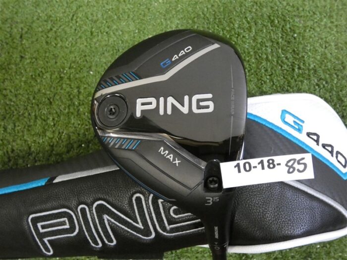 PING G440 Max 15* 3 Wood Alta CB 65 Regular Graphite with Headcover Mint