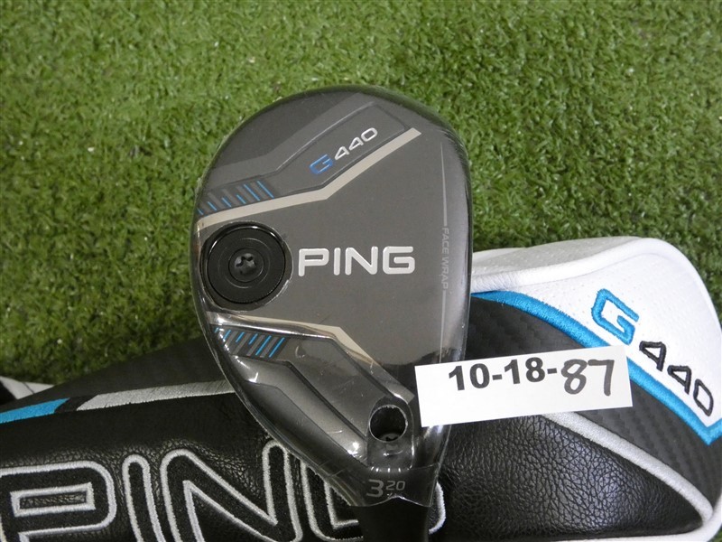 PING G440 20* 3 Hybrid Rescue Alta CB 70 Stiff Graphite with Headcover New