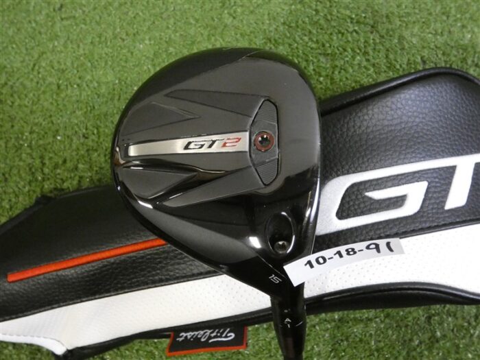 Titleist GT2 15* 3 Wood Tensei 1K Blue 65 Regular Graphite w Headcover Excellent
