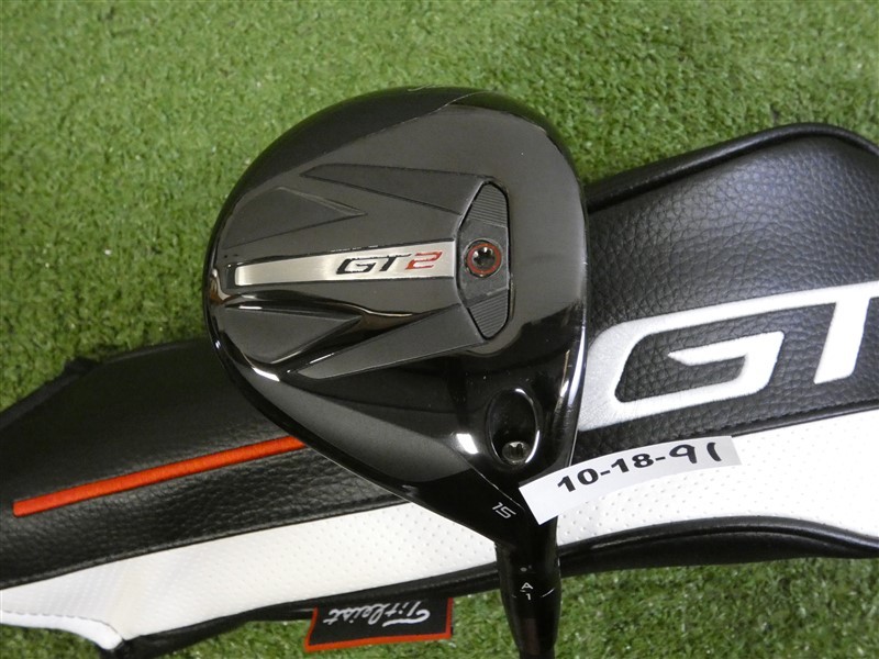 Titleist GT2 15* 3 Wood Tensei 1K Blue 65 Regular Graphite w Headcover Excellent