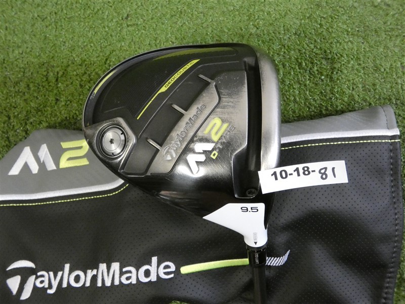 TaylorMade 2017 M2 D-Type 9.5* Driver White Tie MFS X5 55 Regular Graphite w HC