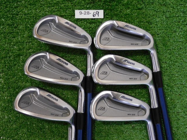 Mizuno MX-23 Forged Irons 5-P Exsar Blue Regular Graphite