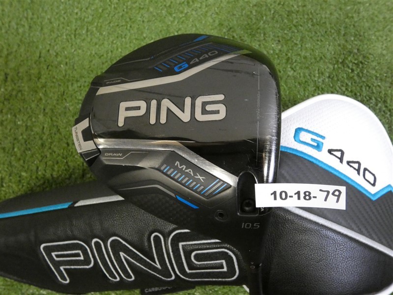 PING G440 Max 10.5* Driver Alta CB 50 Regular Graphite with Headcover