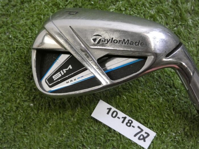 TaylorMade SIM Max 43.5* Pitching Wedge KBS Max 85 Regular Steel