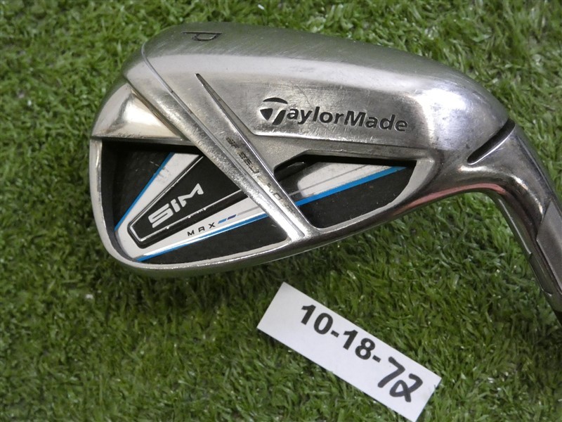 TaylorMade SIM Max 43.5* Pitching Wedge KBS Max 85 Regular Steel