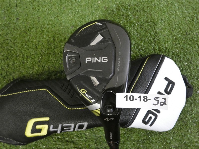 PING G430 22* 4 Hybrid Rescue Alta CB 70 Regular Graphite with Headcover 39.5″