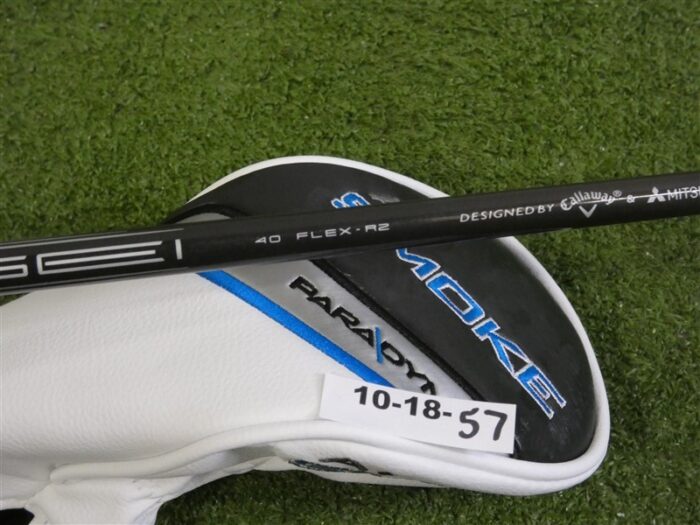 Callaway Paradym Ai Smoke Max Fast 24* 5 Hybrid Tensei 40 R2 Senior Graphite HC