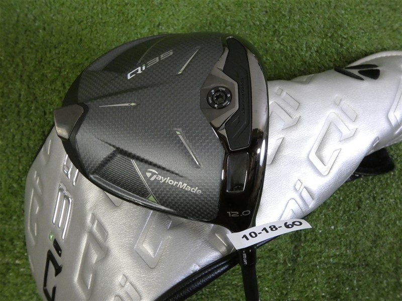 TaylorMade Qi35 12.0* Driver Ventus Blue 5 A Senior Graphite with Headcover Mint