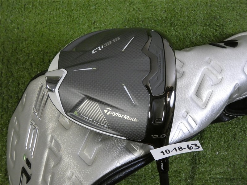 TaylorMade 2025 Qi35 Max Lite 12.0* Driver Vanquish 40 R2 Senior w Headcover New