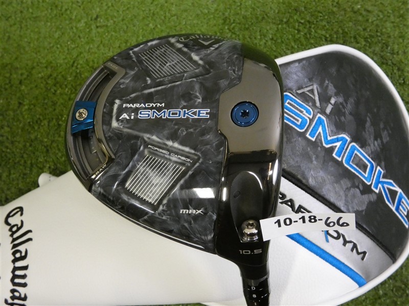 Callaway Paradym Ai Smoke Max 10.5* Driver Cypher 40 5.5 Regular with HC New