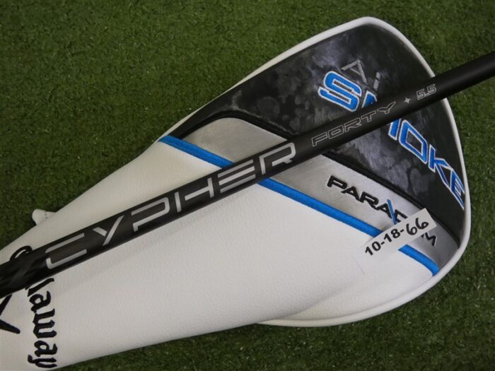 Callaway Paradym Ai Smoke Max 10.5* Driver Cypher 40 5.5 Regular with HC New