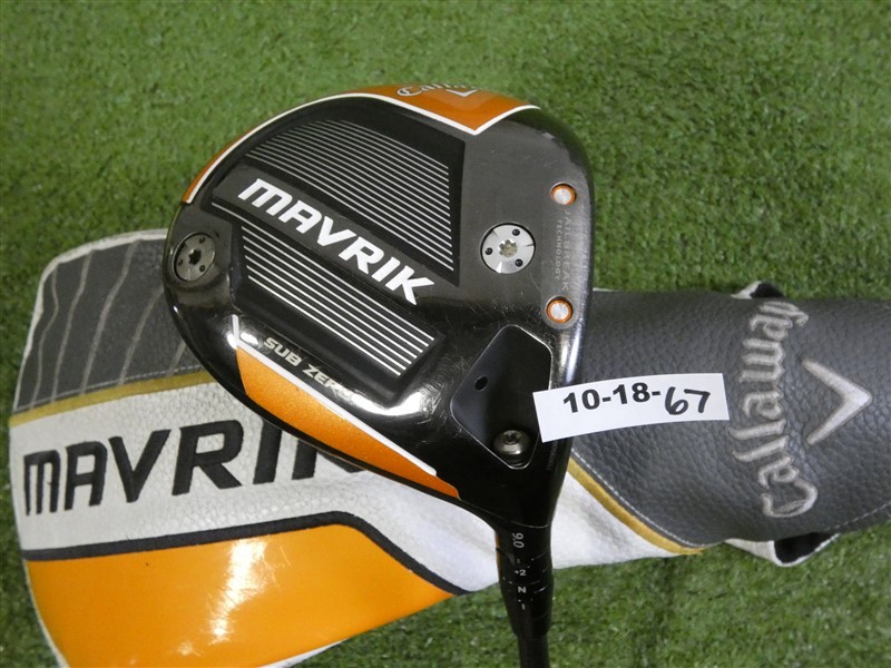 Callaway Mavrik Sub Zero SZ 9.0* Driver Riptide 60g 6.0 Stiff Graphite with HC