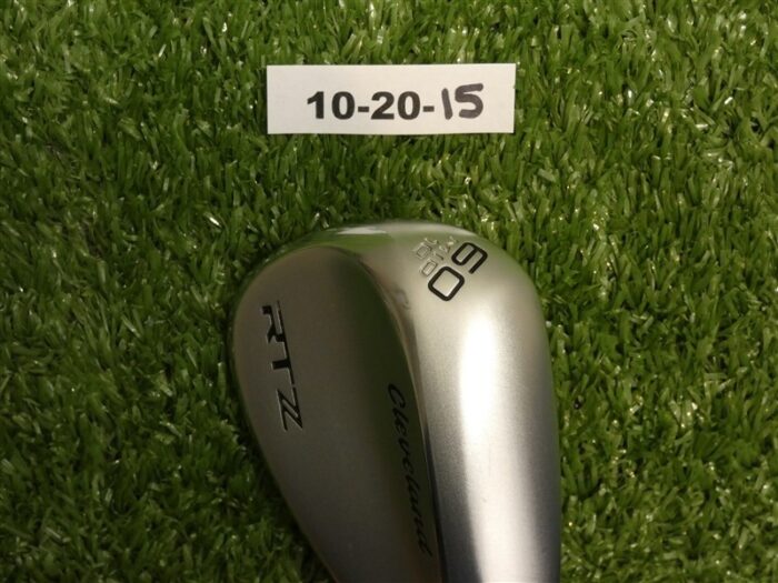Cleveland RTZ ZipCore Tour Satin 60* 10* Lob Wedge Mid DG Spinner Steel Mint